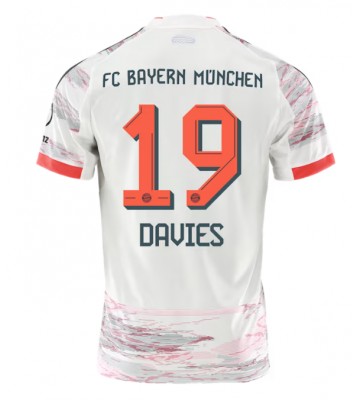 Bayern Munich Alphonso Davies #19 Udebanetrøje 2025-26 Kortærmet